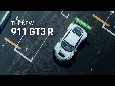 ポルシェが911 GT3 Rの新型を発表（公式プロモーションビデオ）