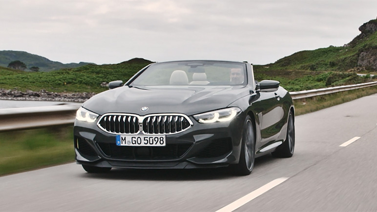 BMW「8シリーズコンバーチブル」が本国で発表（公式プロモーションビデオ）