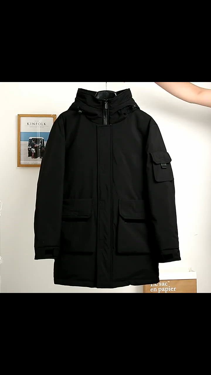 爆買 ダウンコート ダウンジャケット 90%ダウン ロング メンズ コート ゼミロング 冬服 アウター 秋冬 防風 厚手防寒着 冬物 | FーDaylight | 23