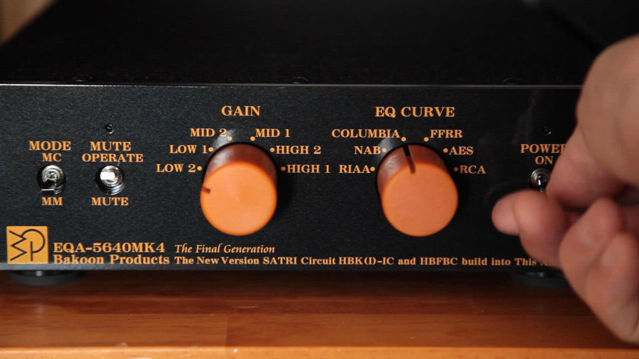 レコードプレーヤー フォノイコライザー アンプ Bakoon Products