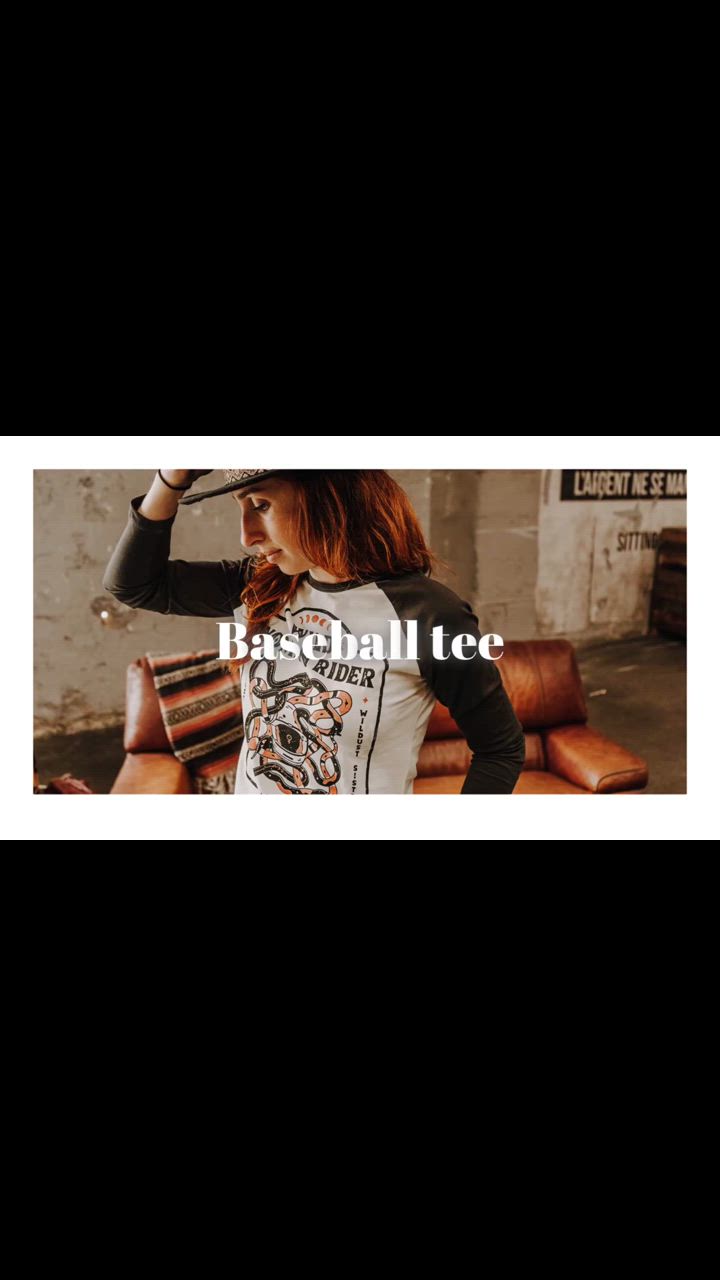ロングスリーブ ワイルダスト ベースボール Tシャツ ワイルド WMN ライダー バイク ウェア トップス Wildust ロングスリーブ ワイルダスト ベースボール Tシャツ ワイルド