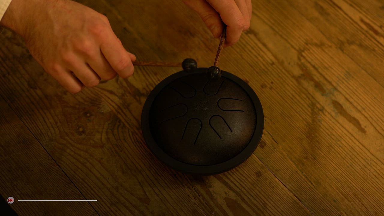 MEINL Sonic Energy ミニ・スチール・タングドラム MSTD1BK 〔C