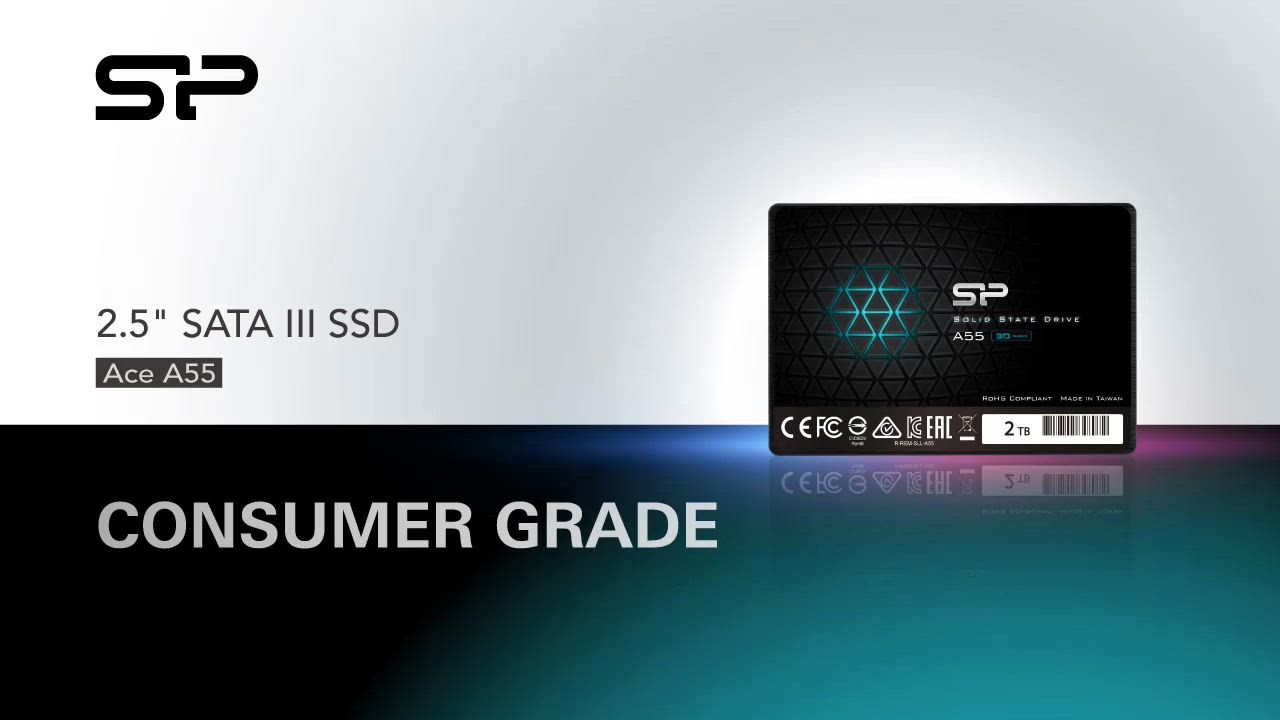 [新品 送料無料]シリコンパワー SSD 1TB A55 楽天市場】シリコンパワー SSD 1TB 3D NAND採用 SATA3 6Gbps 2.5