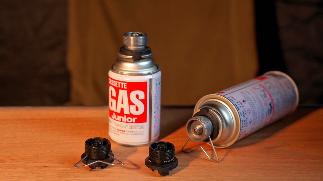 CB缶 → OD缶 ガスアダプター 変換 互換 アダプター ガス アダプタ キャンプ アウトドア ガス変換アダプター od cb カセットガス 防災 災害 メール便 | CAMPINGMOON | 10