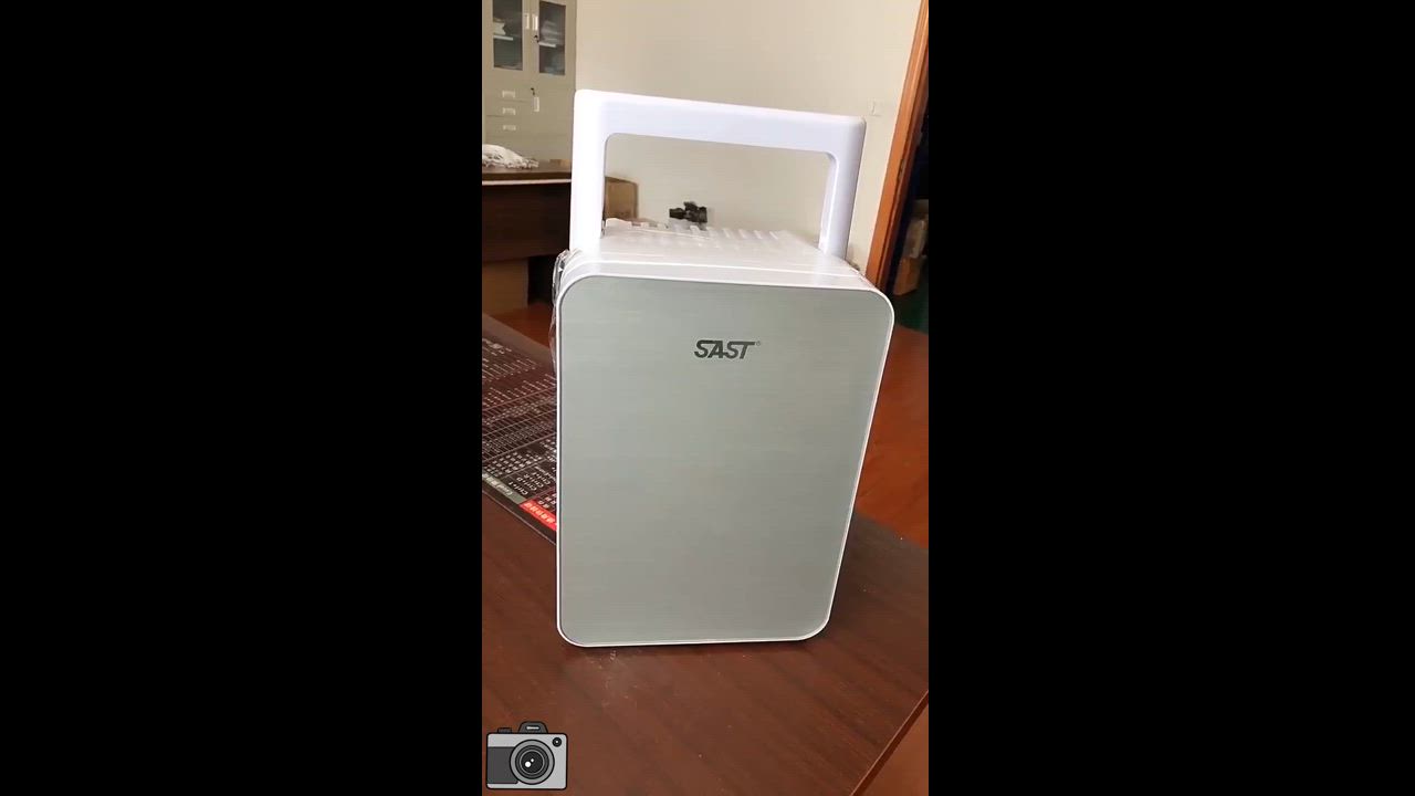 【ホワイト】 冷温庫 ポータブル冷蔵庫 【10L】 小型 保冷・保温用 ミニ冷蔵 10L 冷温庫 保冷庫 保温庫 小型冷蔵庫 温蔵庫 保温機 ミニ冷蔵庫