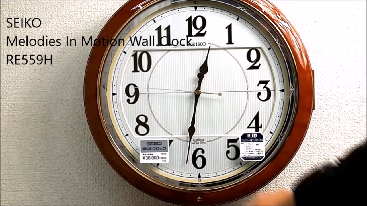 訳あり品 セイコーからくり電波掛時計 セイコー直営】からくり時計｜セイコークロックオンラインストア