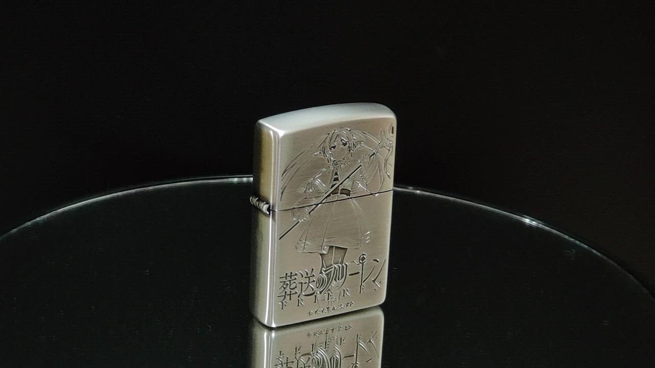 zippo 葬送のフリーレン シルバー  アニメ 両面刻印 2023年製 zippo 葬送のフリーレン シルバー アニメ 両面刻印 2023年製