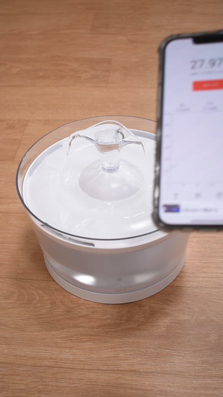 GEX GEX ピュアクリスタル グラッシー R 1.5L 猫用 自動給水器