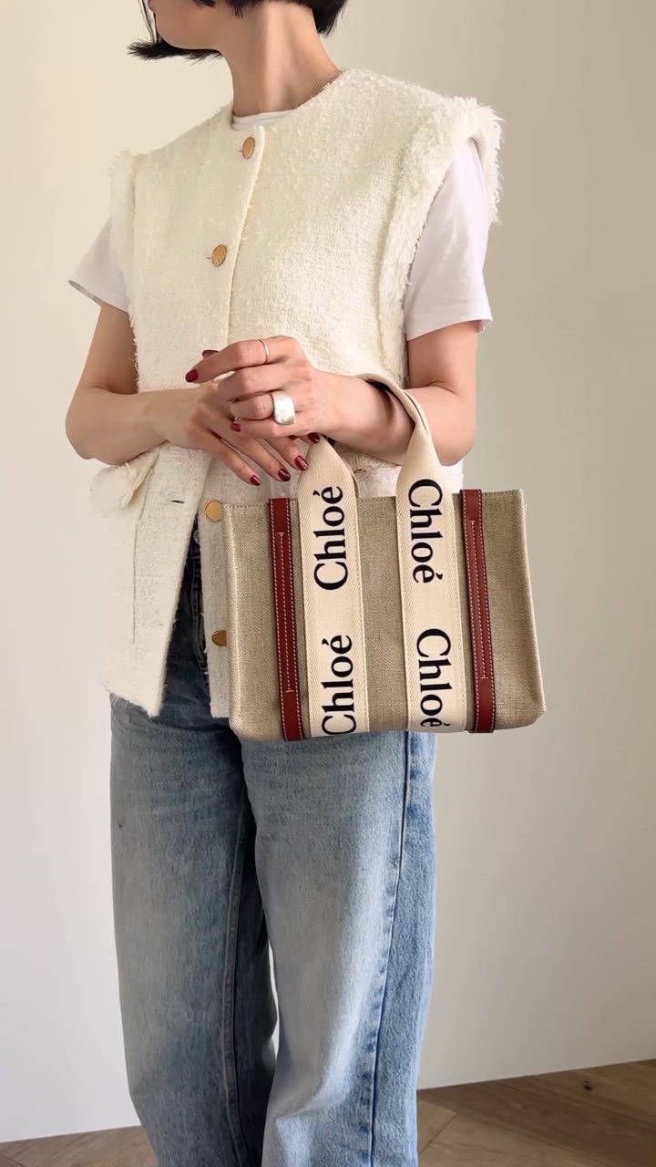 Chloe クロエ ウッディ スモール トートバッグ woody 2way 楽天市場】クロエ CHLOE バッグ 2WAYトート/ショルダーバッグ
