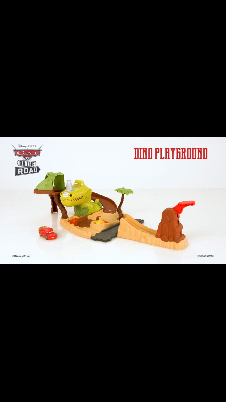 カーズ Cars on the road ディノプレイグラウンド ディズニー Disney Pixar Cars On The Road Dino Playground Playset | eBay