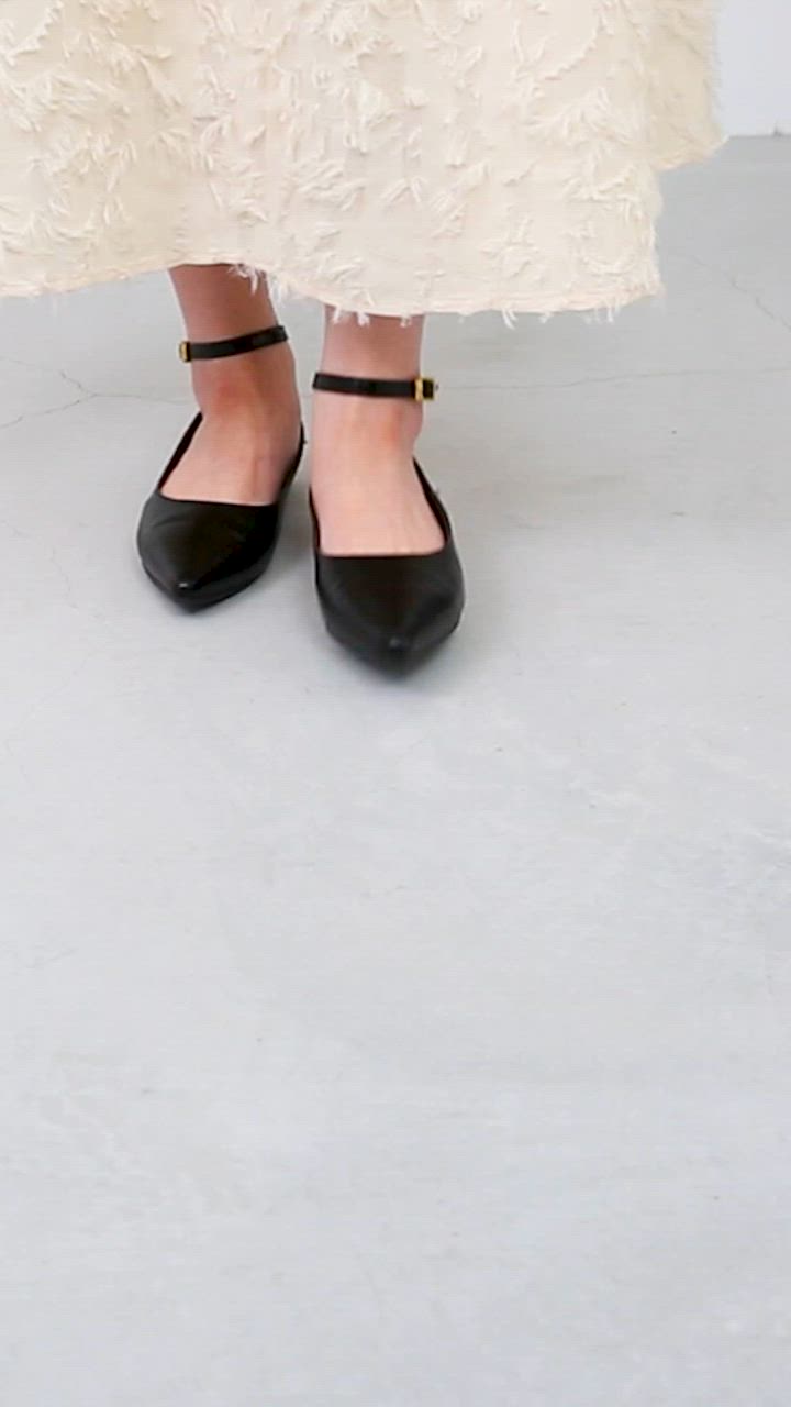 アンクルストラップパンプス 痛くない 歩きやすい 大きいサイズ ローヒール ポインテッドトゥ 黒 結婚式 エアスイート 送料無料 11/20 9:59マデ 1,999円 |  | 28