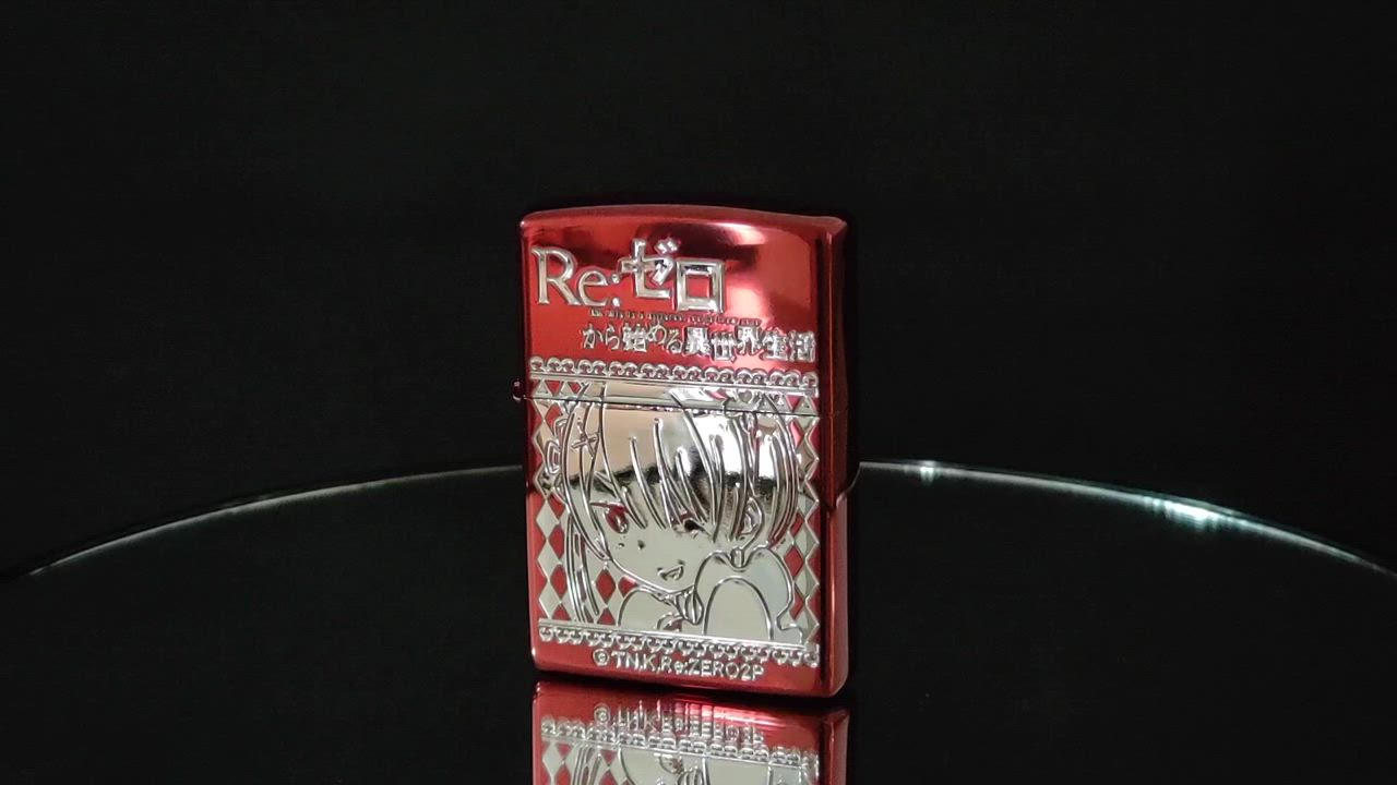 zippo Re：ゼロから始める異世界生活 ラム 2面刻印 リゼロ 2024年製 ZIPPO ライター Re:ゼロから始める異世界生活 ジッポ ラム