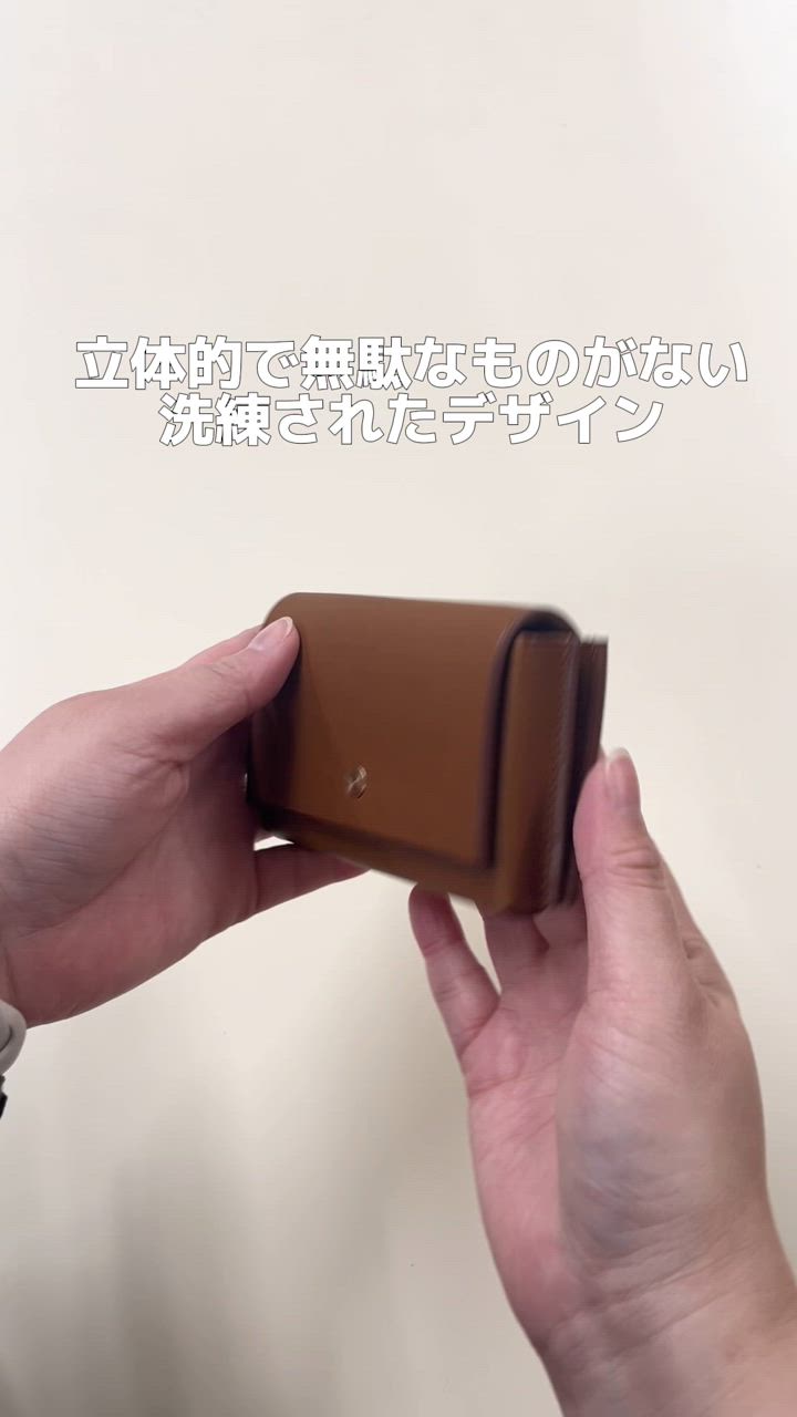 レンマ　カホン 財布 人気 おしゃれ コンパクト財布 本革 カードケース 名刺入れ