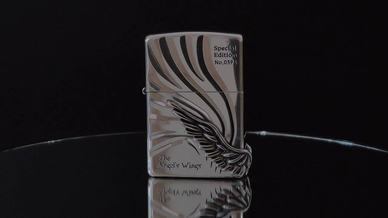 ZIPPO 限定 エンジェルウィング 天使の羽 ジッポ ライター 大型