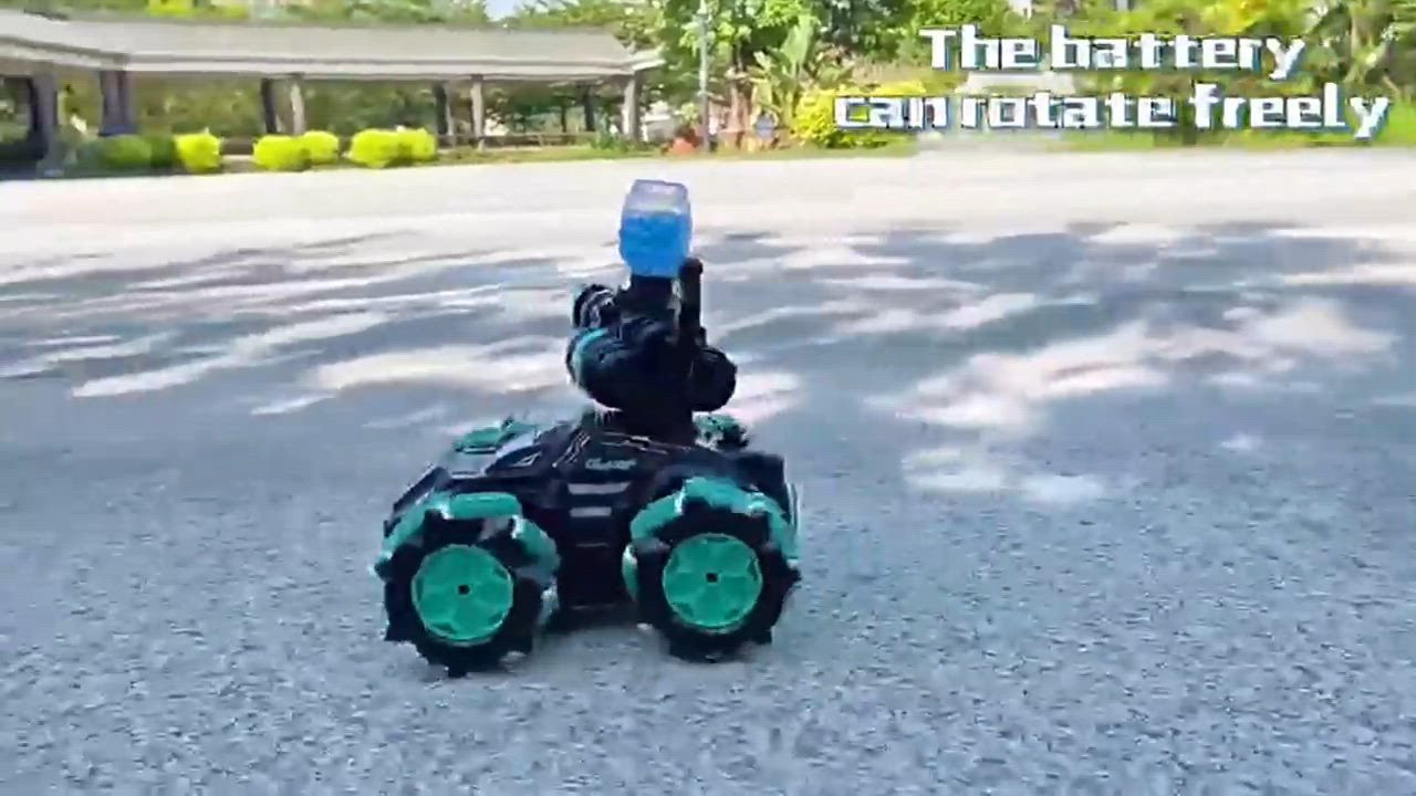 WJ014 ラジコン戦車 ラジコンカー おもちゃ 1:16 バブルマシーン
