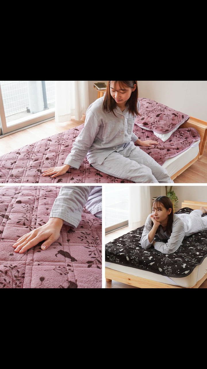 暖かい敷きパッド 冬 毛布 ダブル フランネル ねこ柄 洗える 敷パッドシーツ 秋冬 ミャオリラ おすすめ |  | 22