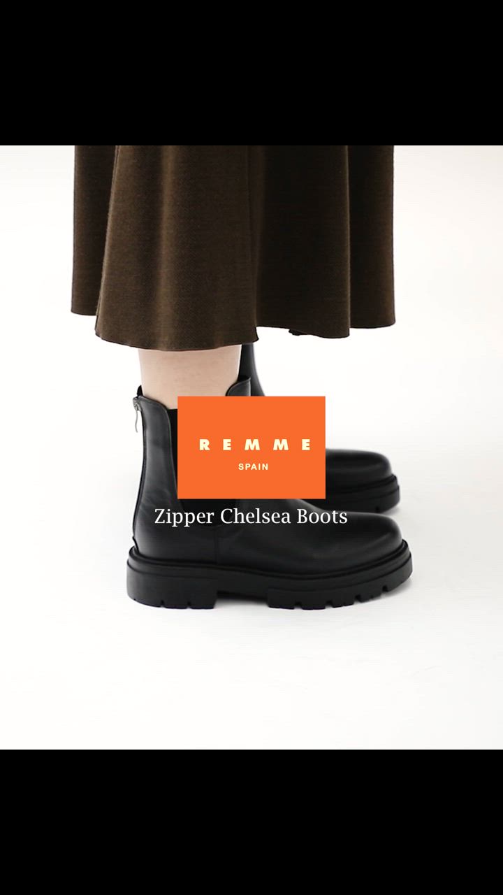 レメ REMME ジップサイドゴアブーツ チェルシーブーツ 楽天市場】レメ REMME チェルシー ブーツ Chelsea Boots