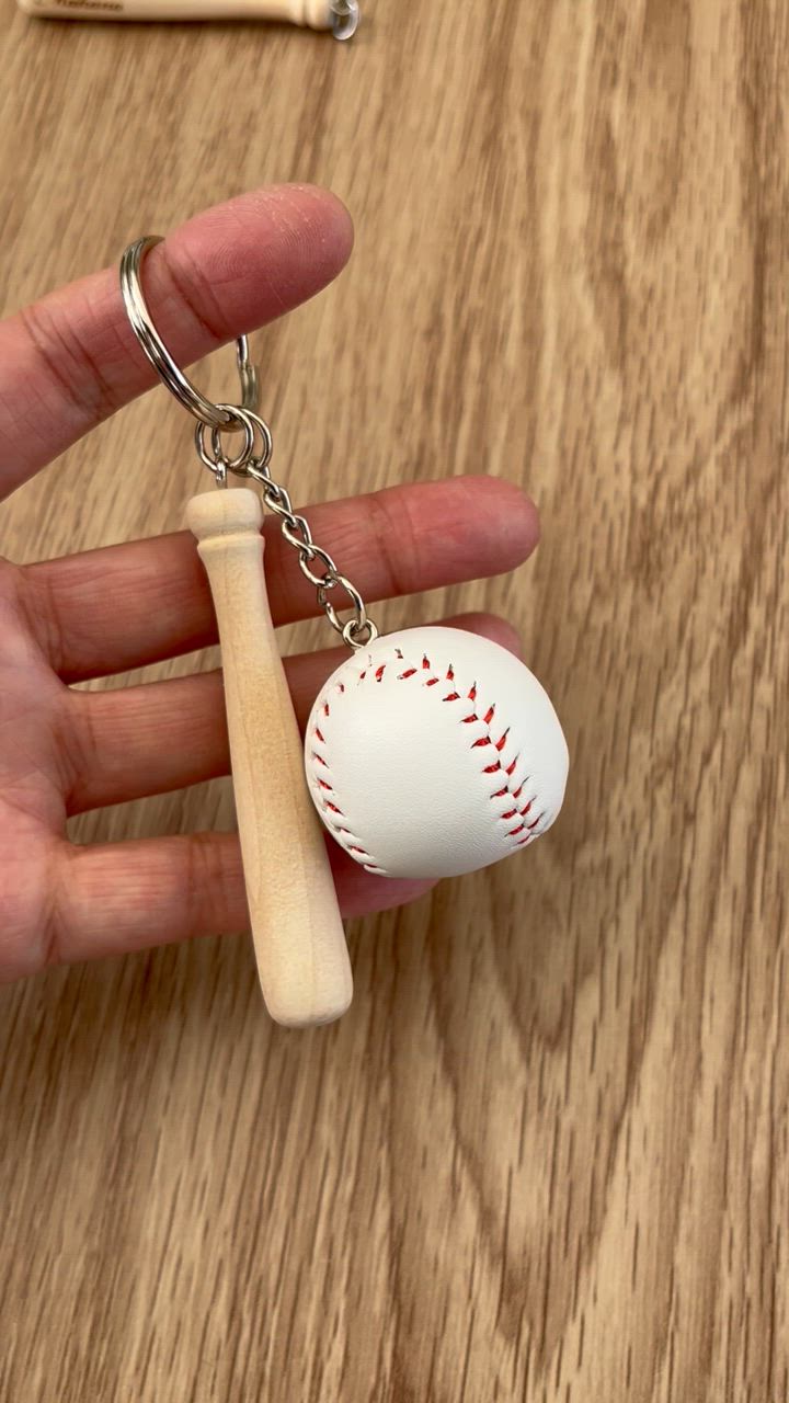 バットとボールのキーホルダー 人気の野球キーホルダー バットとボール | ボールグッズ通販