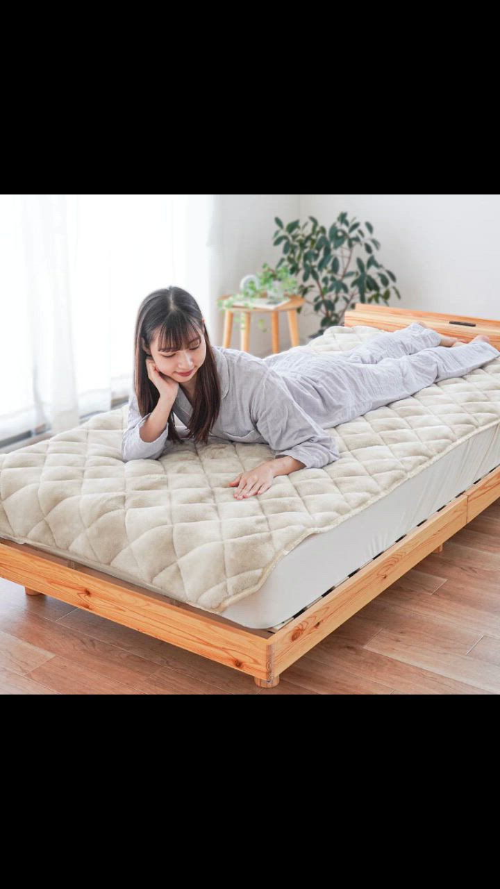 西川 暖かい敷きパッド 冬 厚手 敷パッド ダブル 冬用 あったか オーロラ ボリューム敷きパッド 秋冬 | 西川 | 14