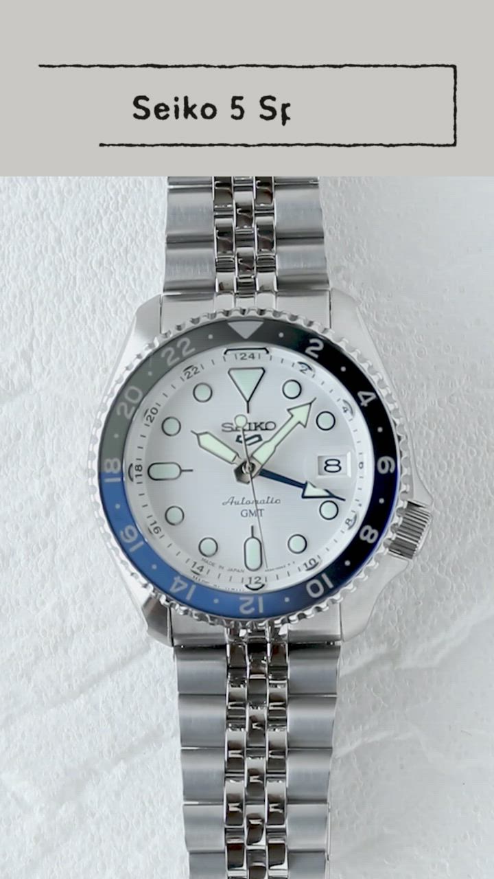 SEIKO 5スポーツ GMT 自動巻き時計 シルバー/ブルー 楽天市場】正規品 セイコー5スポーツ SEIKO GMT機能 SBSC017