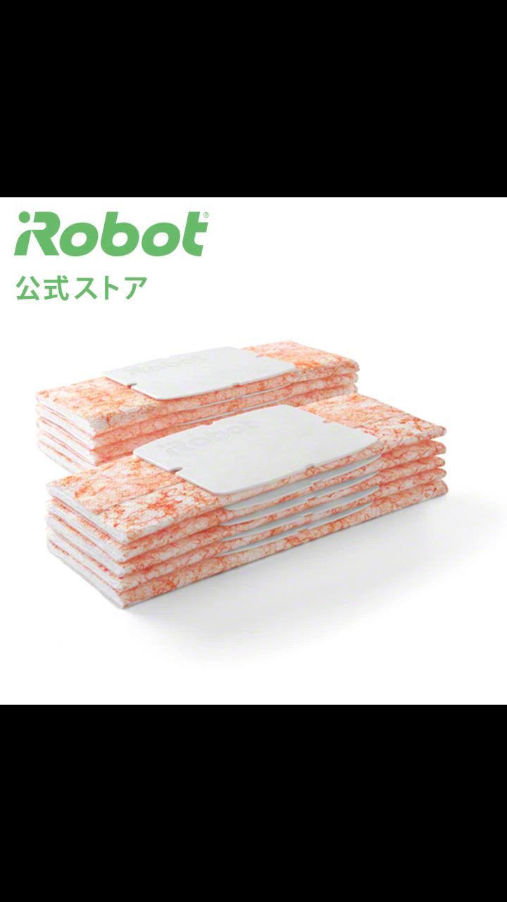 〚美品〛✦iRobot Braava jet 240 ダンプスウィープパット付✦ Amazon | 【正規品】 使い捨てダンプスウィープパッド(10枚