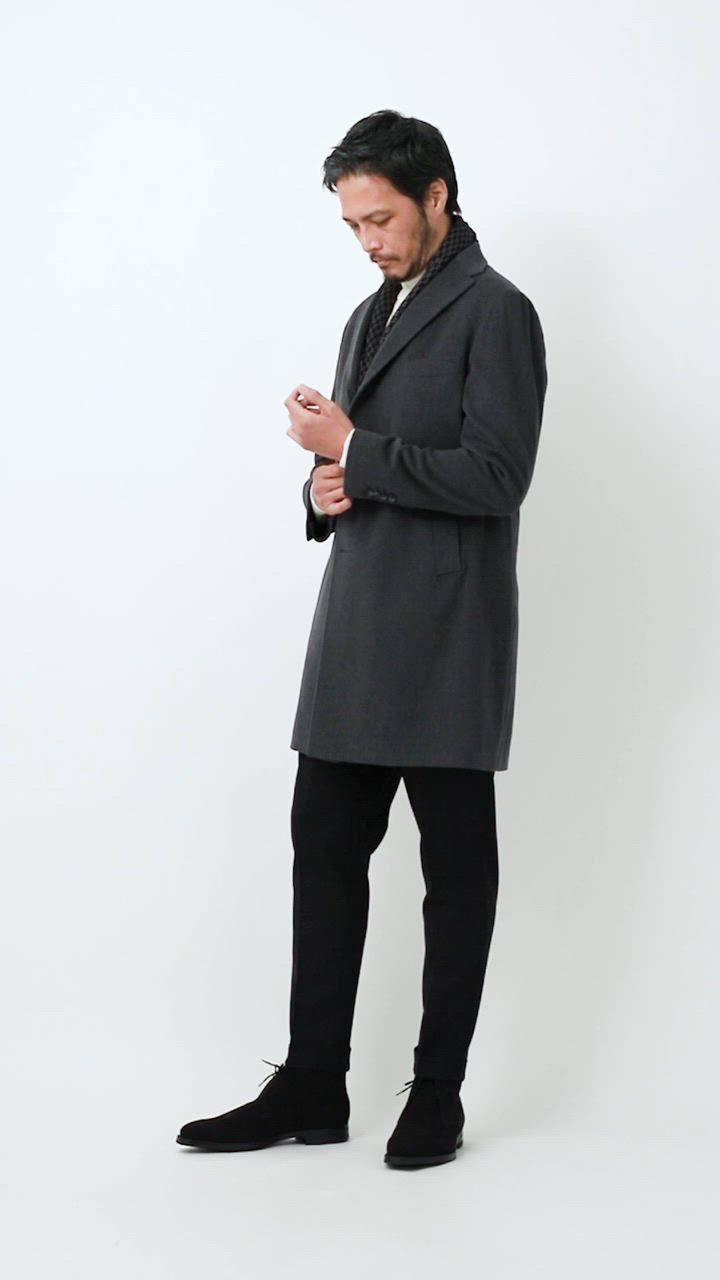 DIESEL メンズチェスターコート｜コート、ジャケット