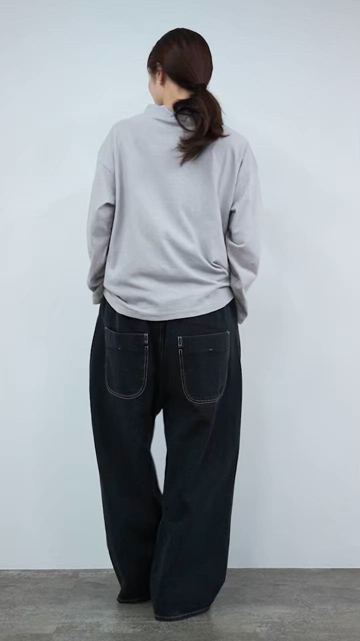 TUMUGU（ツムグ） ラフィ天竺2 プリント長袖T モックネック / レディース トップス カットソー ロンT 綿 楽天市場】【30％OFF】TUMUGU（ツムグ） ラフィ天竺2 プリント