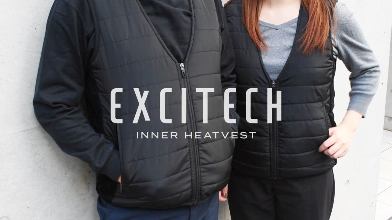 電熱ベスト インナー (国内品質試験済×国内企業企画) 電熱ジャケット ヒーターベスト インナーベスト ヒートベスト 防寒着 USB式給電 洗濯可 超軽量 男女兼用 | EXCITECH | 15