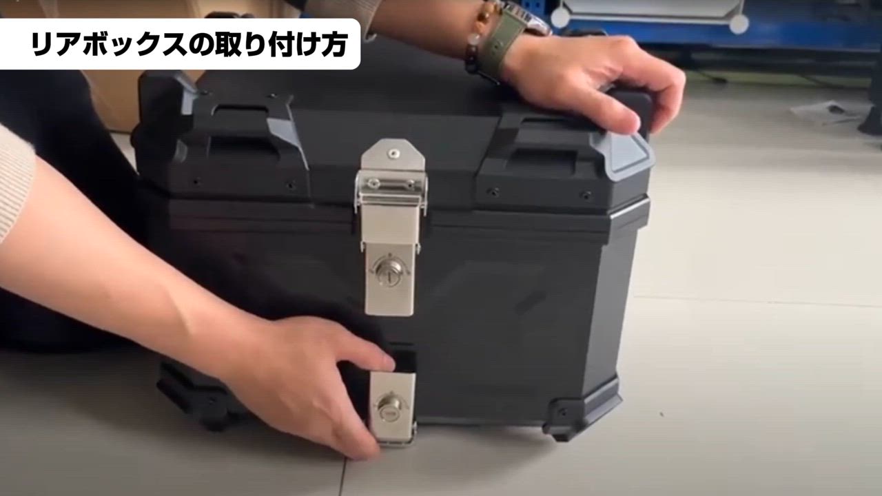 バイク用リアボックス65ℓ本日のみ値下げ Amazon | YESHMA 【改善品】 バイク リアボックス 65L バイク用