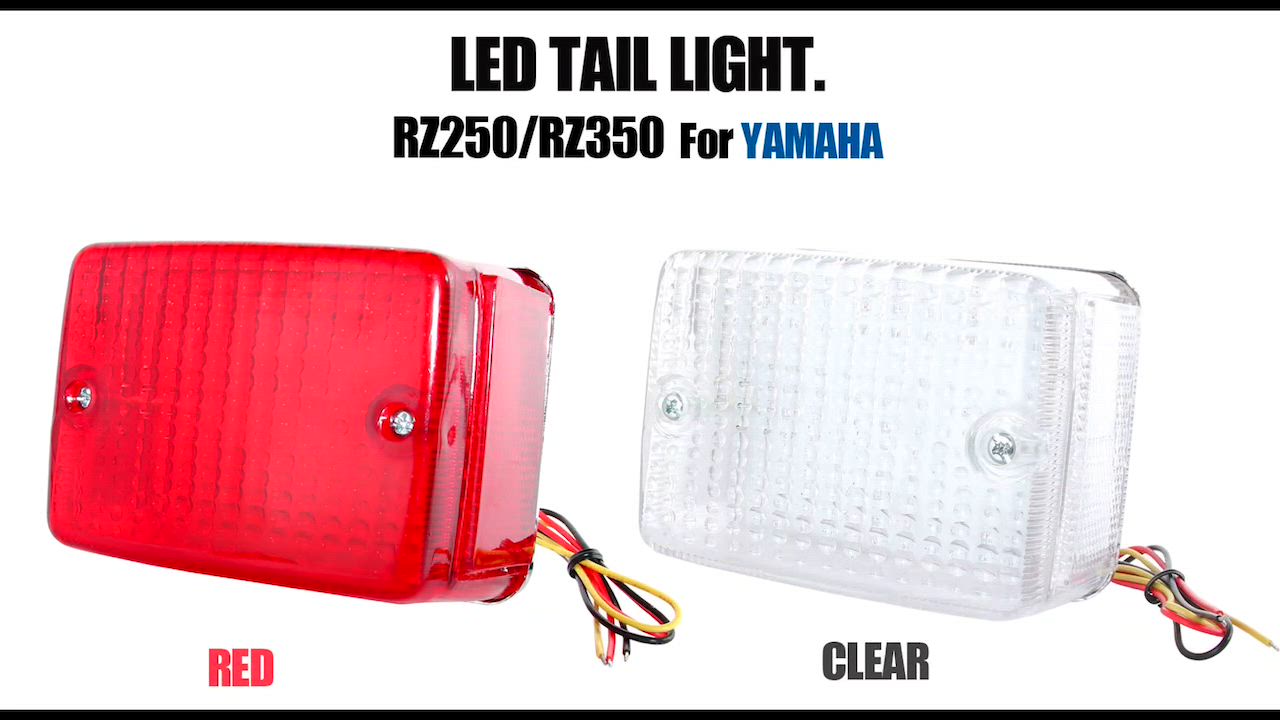 RZ350テールランプテールカウルになります。 ヤマハ発動機 ヤマハ RZ250 4L30 RZ350 4U00 LED テールライト