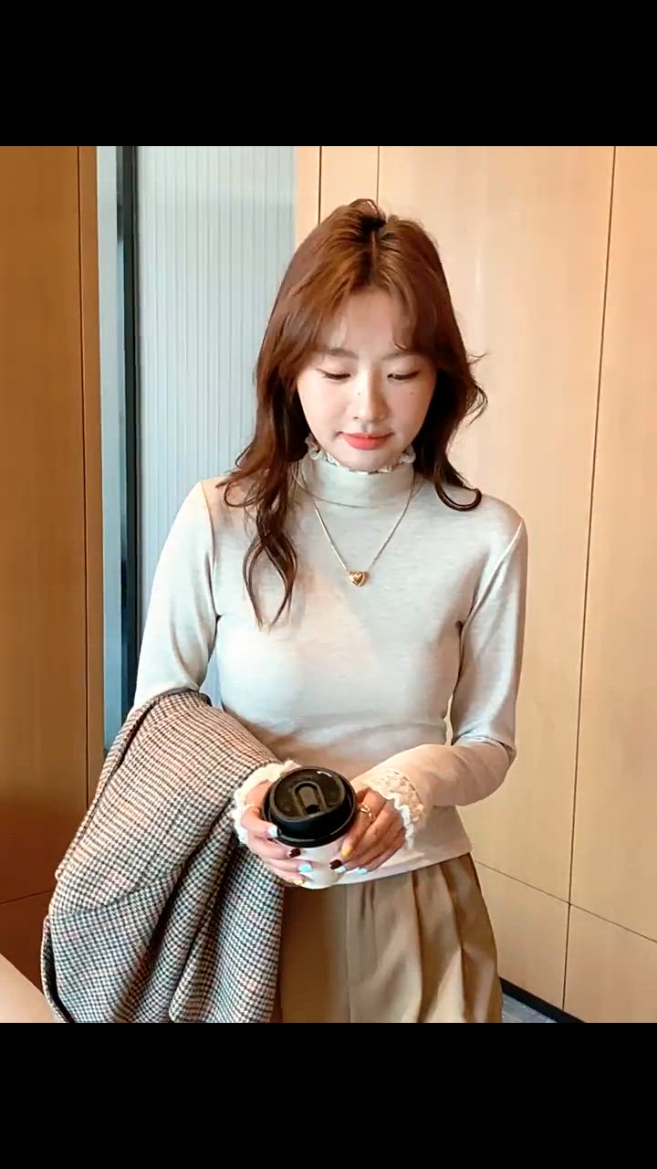 ADEAM ニット トップス miniministore ニットトップス フロントレースアップ秋服【ゆう