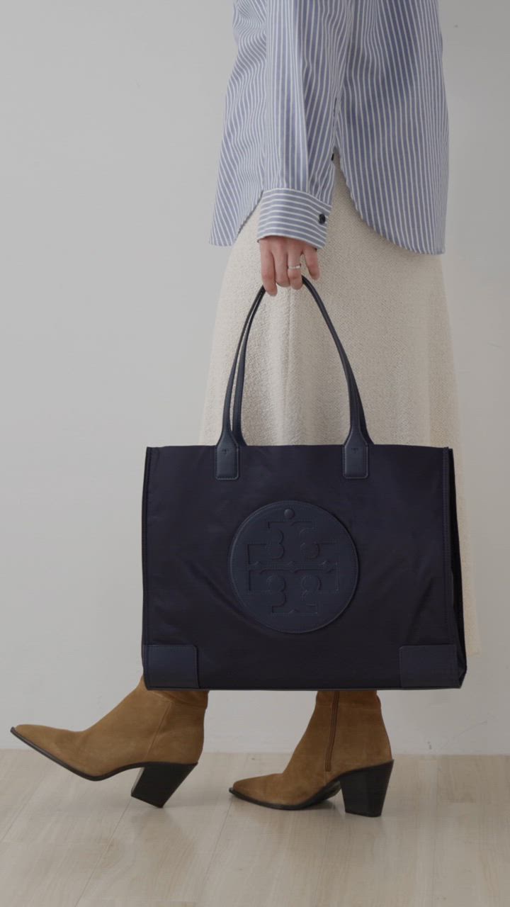 TORY BURCH トリーバーチ トートバッグ エラ ネイビー