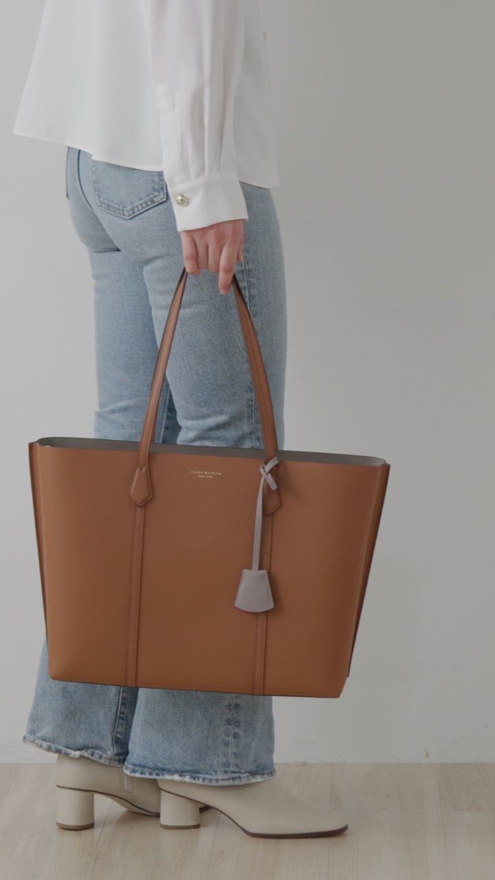 TORY BURCH トリーバーチ トートバッグ ペリー ブラウン