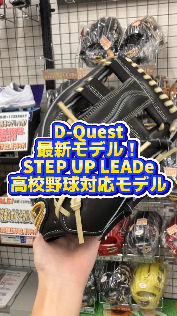 高校野球対応】 ディークエスト D-Quest STEP UP LEADe DFH-166