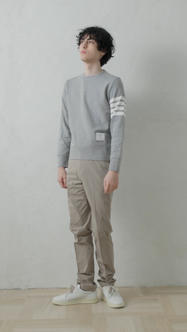 THOM BROWNE トムブラウン スウェット グレー メンズ MJT021H