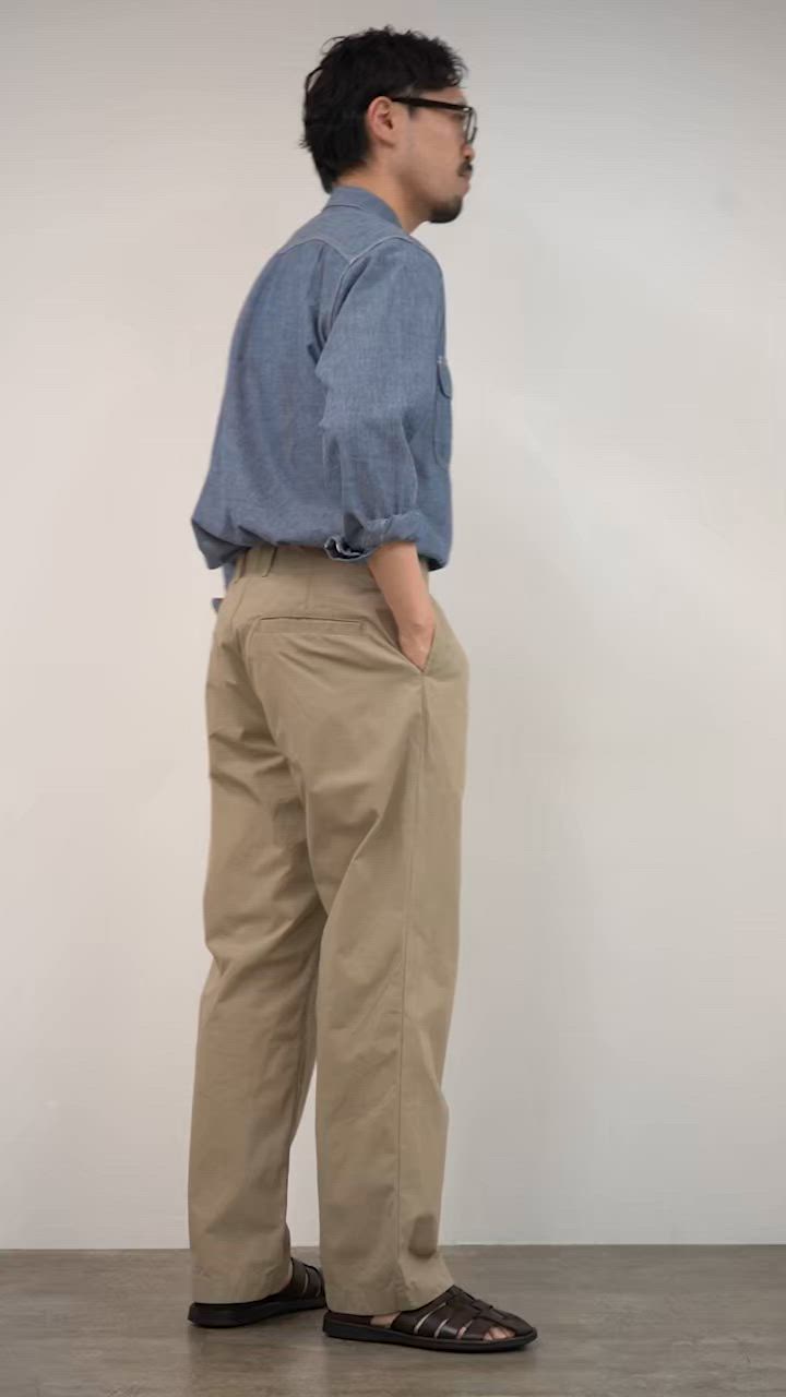 POLOラルフローレン ワイドコーデュロイパンツ チノパンW36L30ブラウン ラルフローレン コーデュロイスラックス Polo Ralph Lauren