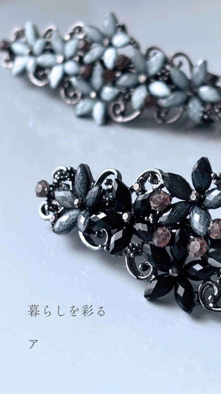 シャネル　バレッタ　ココマーク　ラインストーン　オケージョン　ヘアアクセ CHANEL - 【中古】 CHANEL シャネル バレッタ バレッタ B23S
