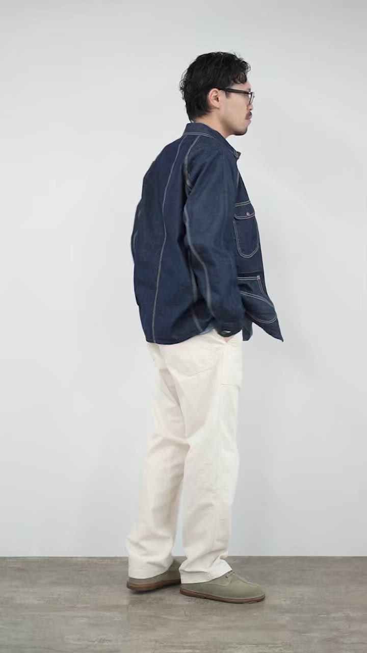 FOB　コットンナイロン　カバーオール　サイズM FOB FACTORY メンズカバーオール（サイズ（S/M/L）：L）｜コート