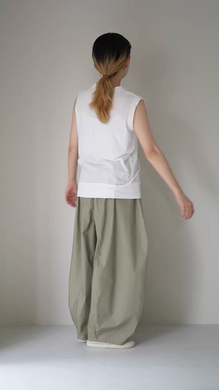 tumugu TUMUGU（ツムグ） フェザリーコットン タンクトップ