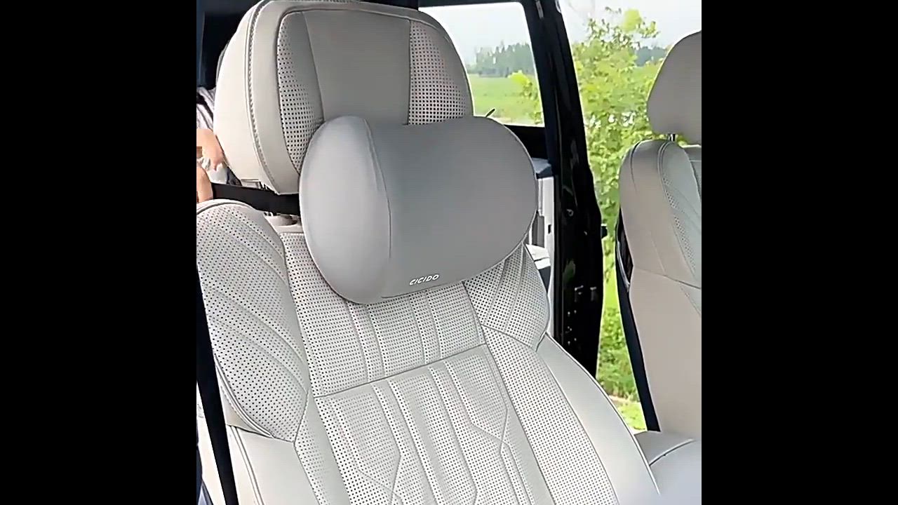 日産 セレナ C27 C28 首枕 腰枕 ネックピロー 車用 低反発 車