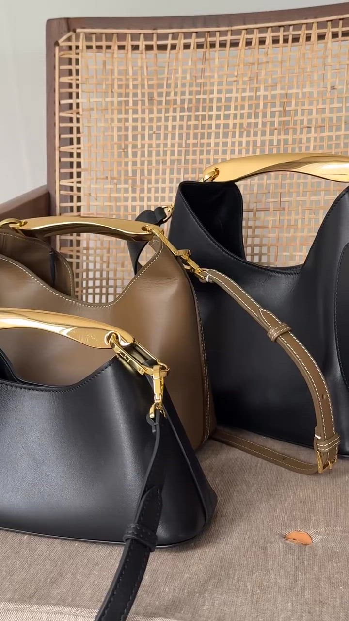 elleme Elleme エレメ ショルダーバッグ Mini Boomerang Leather
