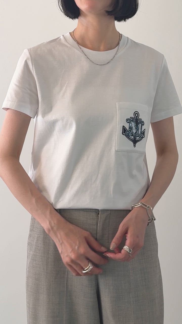 Max Mara MAX MARA マックスマーラ 半袖 Tシャツ ACACIA