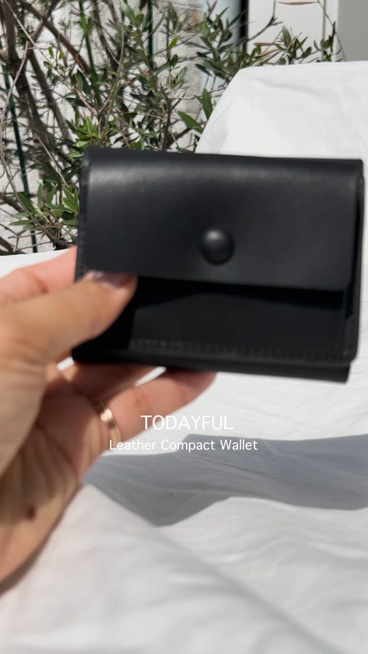 TODAYFUL トゥデイフル 2025springsummer 小物 Leather Compact