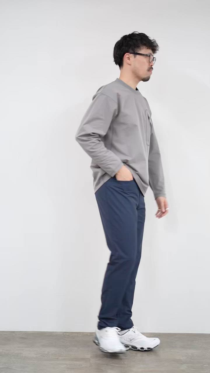 24SS YOHJI YAMAMOTO POUR HOMME パンツ STAFF STYLING｜THE SHOP YOHJI YAMAMOTO