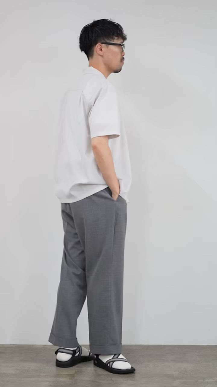 ニードルス　カジュアル 半袖シャツ ダークグレー系 Needles メンズシャツ、カジュアルシャツ｜トップス