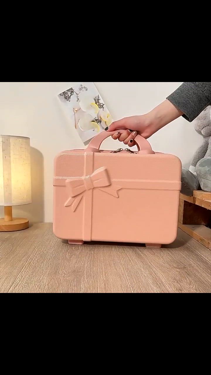 化粧ポーチ ミニトランクバッグ 化粧品入れ 小物入れ かわいい