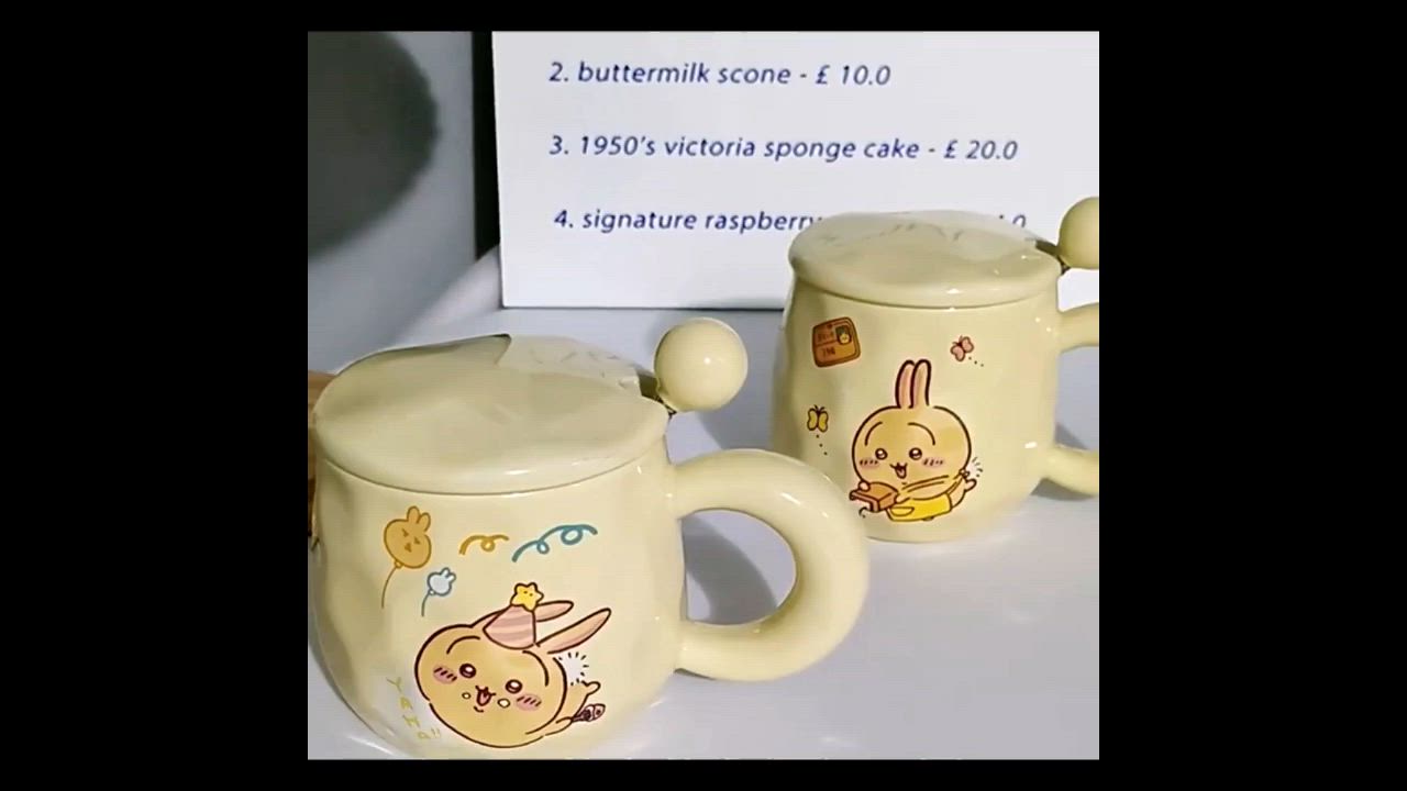 ちいかわ カップ 3点セット 蓋つき マグカップ ハチワレ うさぎ