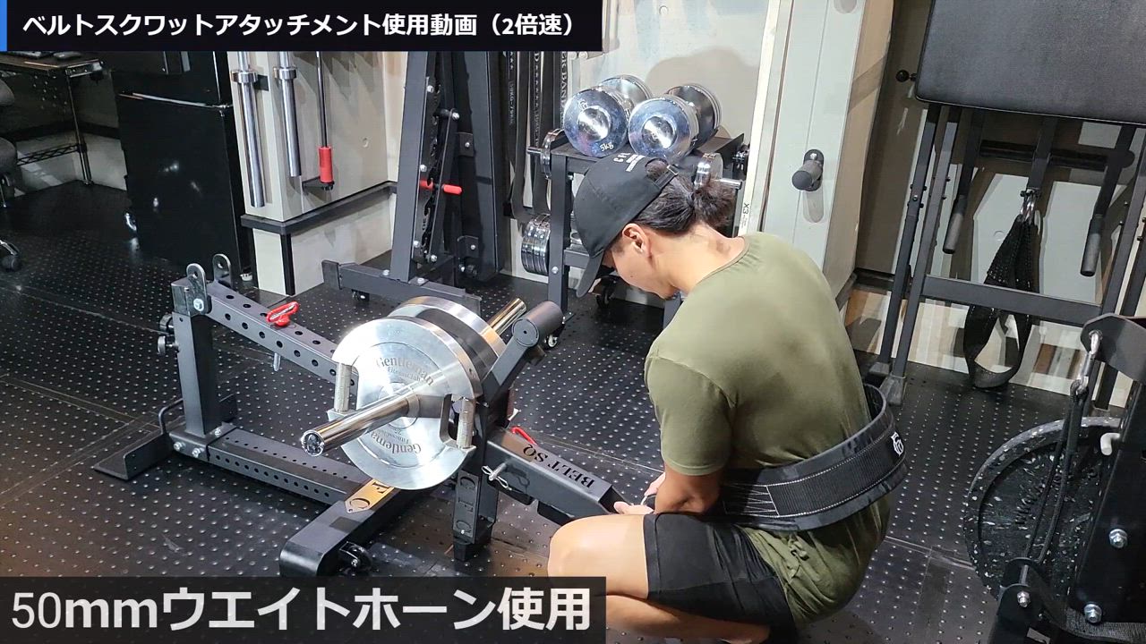 コンパクトベルトスクワットアタッチメント ※アタッチメント