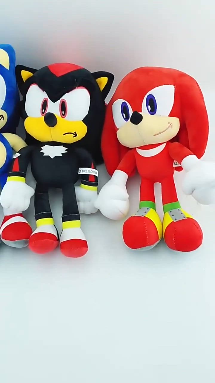 ソニック・ナックルズ・テイルス ぬいぐるみセット ソニック・ザ・ヘッジホッグ ぬいぐるみ 30センチ テイルス