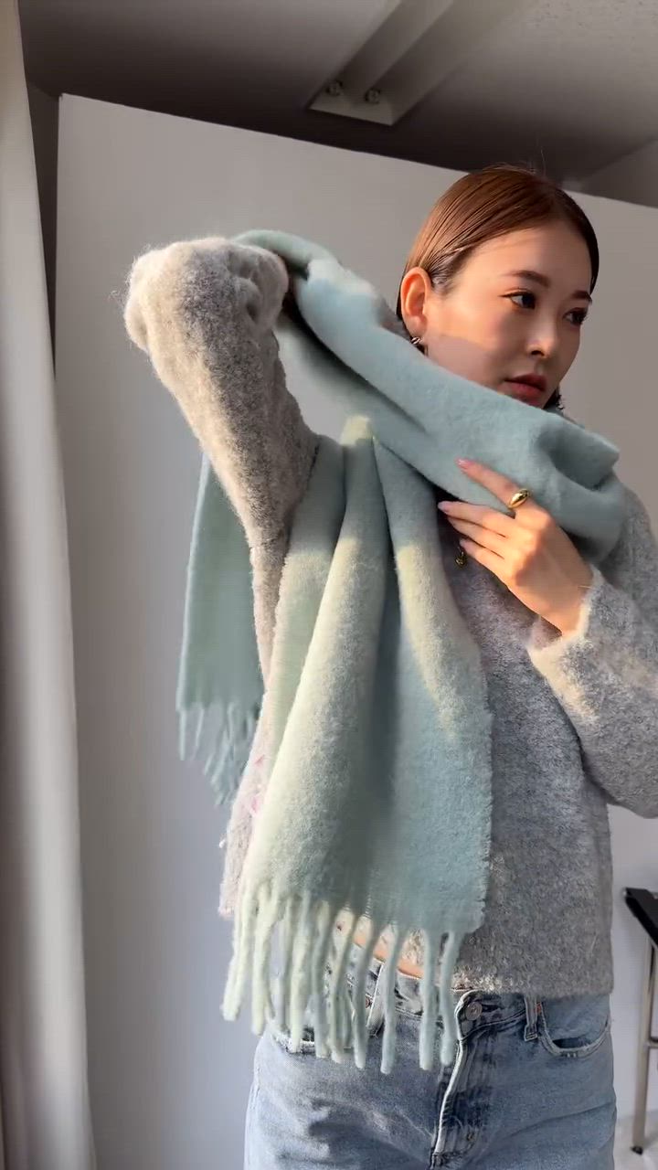 MARNI マルニ マフラー SCZC0068Y0 UAW031 レディース ロゴ